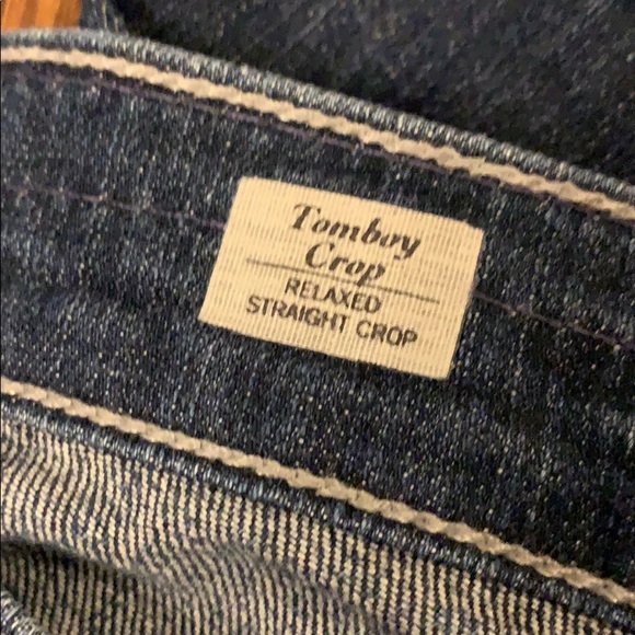 AG Tomboy Crop | Relaxed Straight Crop | size 25 - Picture 3 of 6